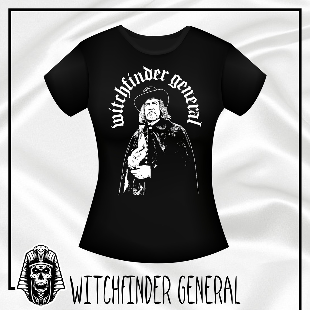 CAMISETA FEMININA BABY LOOK WITCHFINDER GENERAL