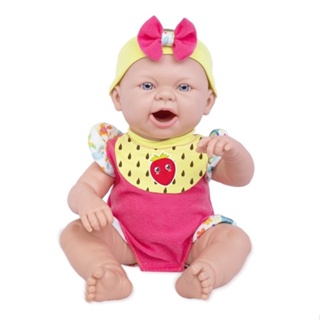 Boneca Baby Ninos Hora Do Lanche Reborn Cotiplás em Oferta na Shopee
