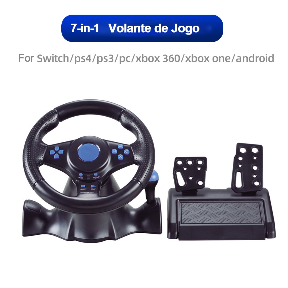 Volante Para Jogos PXN V9 PC Roda De Corrida PS4/PS3/Xbox One/Android  TV/Nintendo Switch Series S/X - Escorrega o Preço