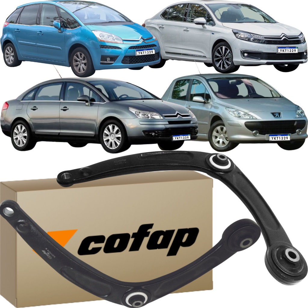 Par Bandeja Balança Dianteira Original Cofap C4 Peugeot 307 2002 à 2019 em Oferta na Shopee