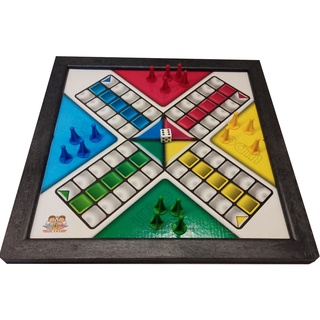 Jogo De Tabuleiro Ludo Coluna verso trilha sobe e desce nostalgia