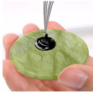 Pedra Jade Verde Para Cola De Cílios Alongamento Extensão De Cílios.