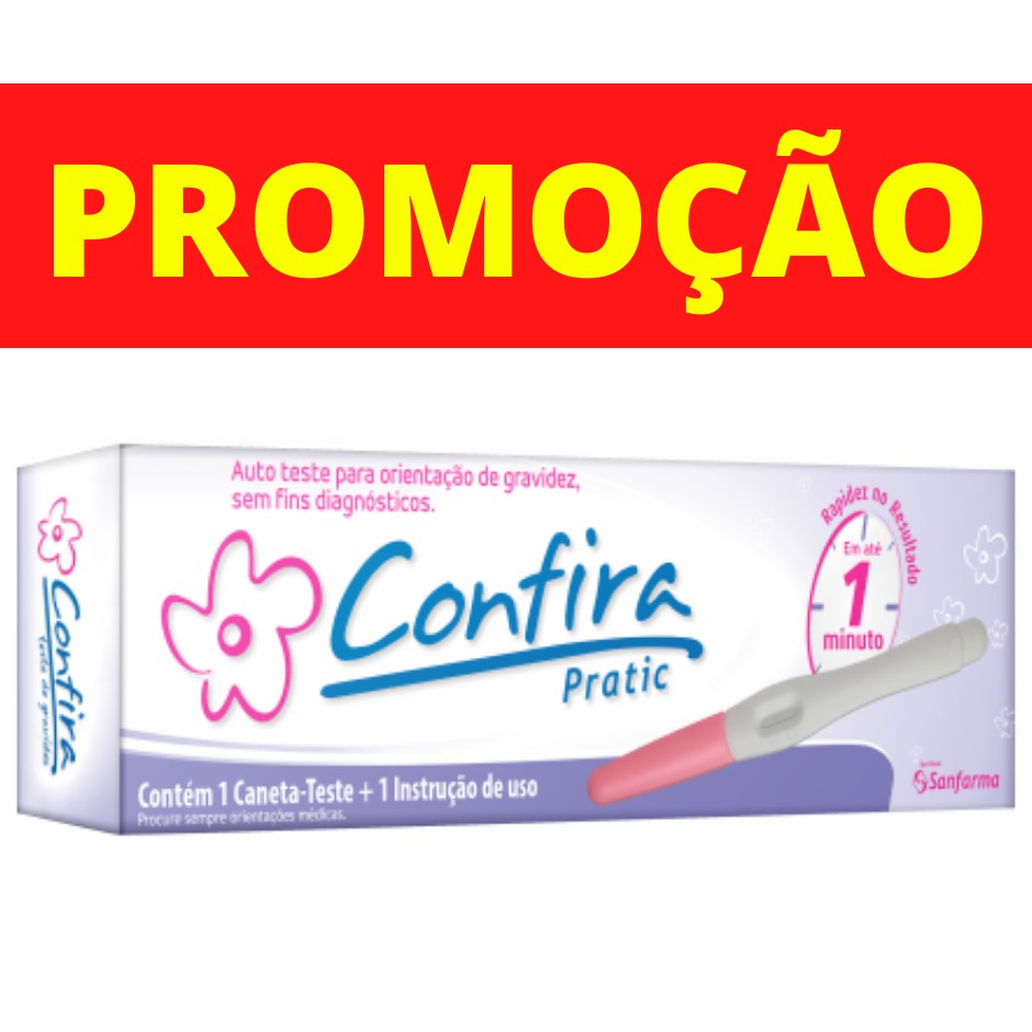 Teste De Gravidez Confira Pratic Caneta Resultado Em 1 Minuto Shopee Brasil 