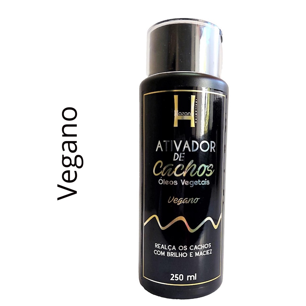 Ativador De Cachos Vegano 250g Hazany | Shopee Brasil