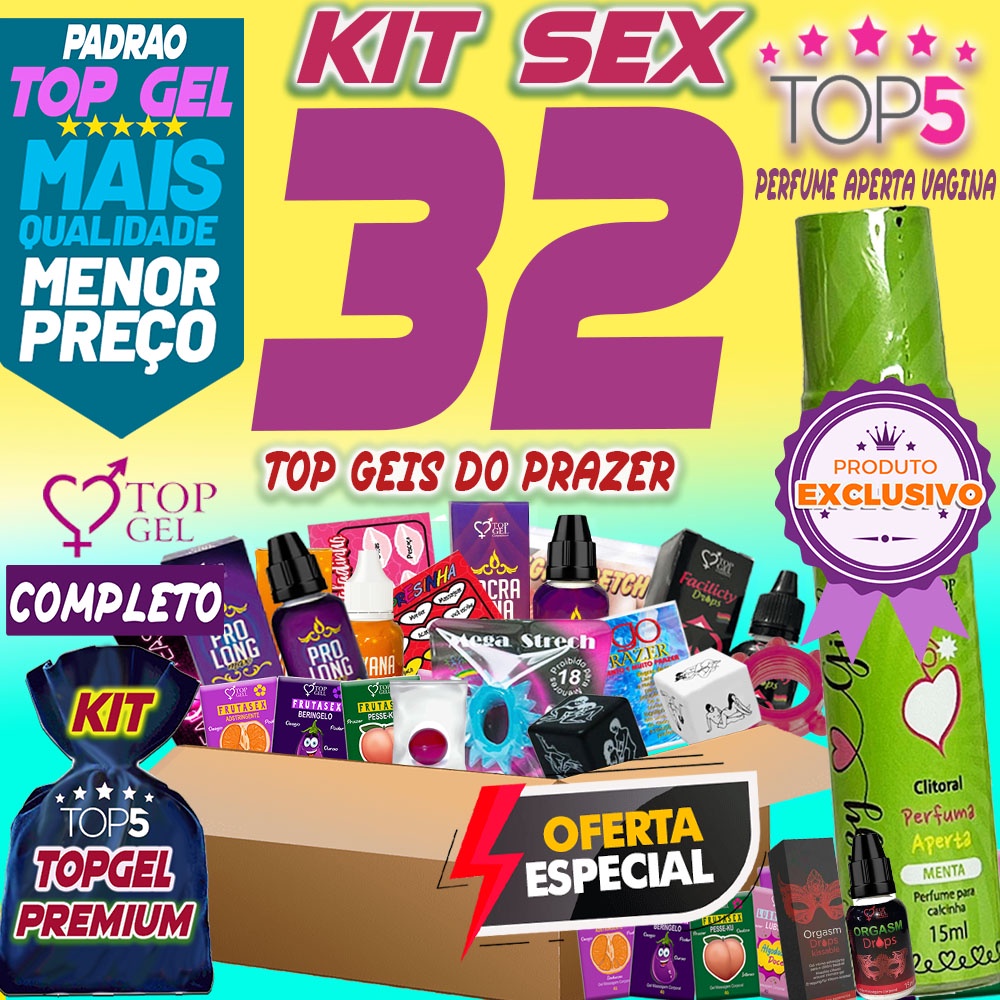 Kit Sex Shop Com 2 Vibradores E 20 Produtos Eróticos Para Adultos E Prazer Pessoal Escorrega O 5137