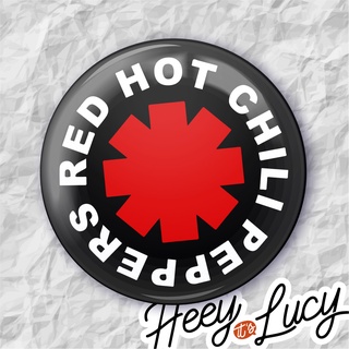 Botton Red Hot Chilli Peppers - Broche Alfinete 3,8cm