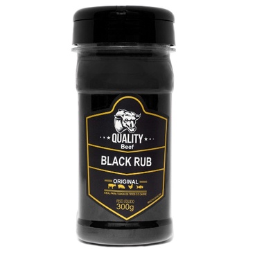 Black Rub Tempero Para Churrasco De Cozinhar Churrasqueira PREMIUM OFERTA