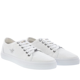 Sapatênis Polo Energy Pespontos Tecido Branco