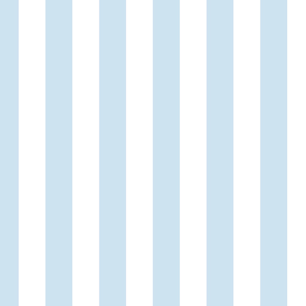 Papel De Parede Adesivo Infantil Listrado Azul 3m x 50cm