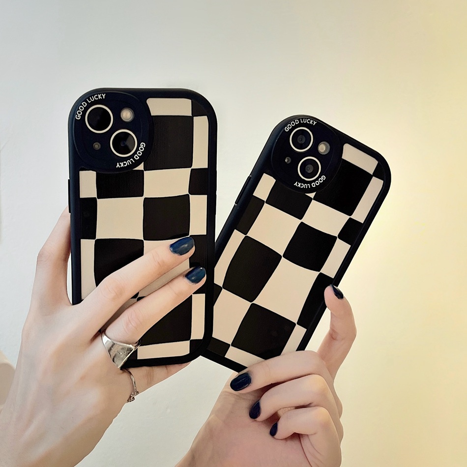 Caixa Redmi 10 10C 9T 9 9A 9C Nota 11 10 9 8 7 Pro Mi 11 Capa Flexível Em TPU Branco Preto De Proteção Da Lente Oval