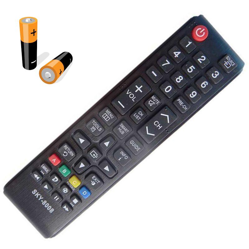 Controle Remoto Compativel TV Samsung Universal Led SKY8008