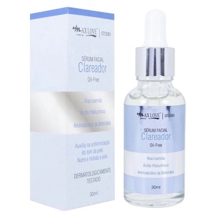 Sérum Facial Clareador Oil-free Max Love