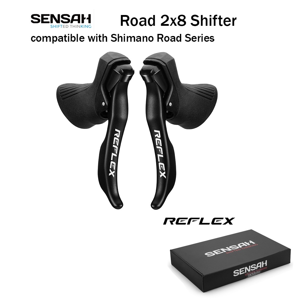 SENSAH STI Bicicleta De Estrada Shifters 2x8/2x9 Velocidade Da Desviador Grupo Conjunto Para Shimano Claris Sora Peças