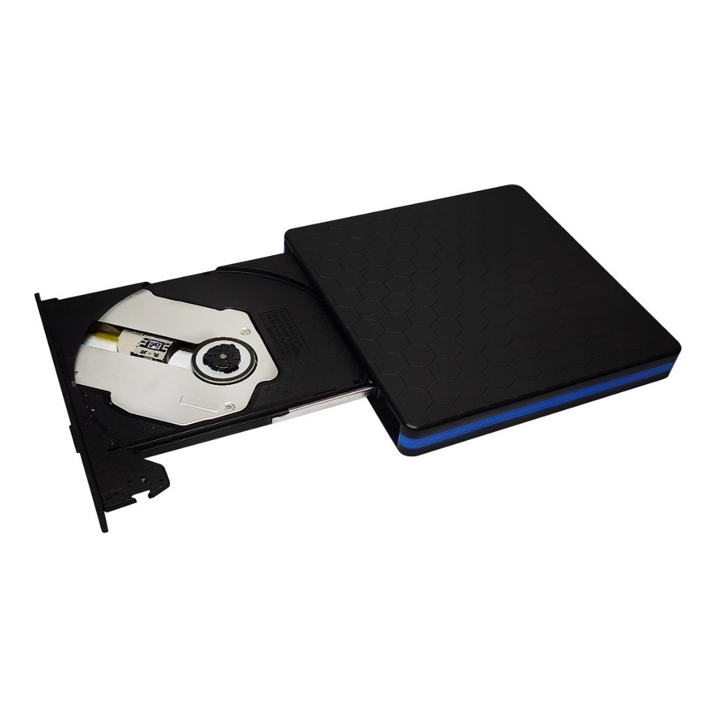 Gravador e Leitor CD/DVD Externo USB 3.0 Type-C Super Rápido Portátil Slim para Notebook PC Mac |dvd aparelho|Instalar|