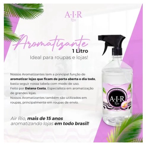 AROMATIZANTE DE LOJA FAMOSA AIR RIO LAVANDA MARTA - 1 LITRO