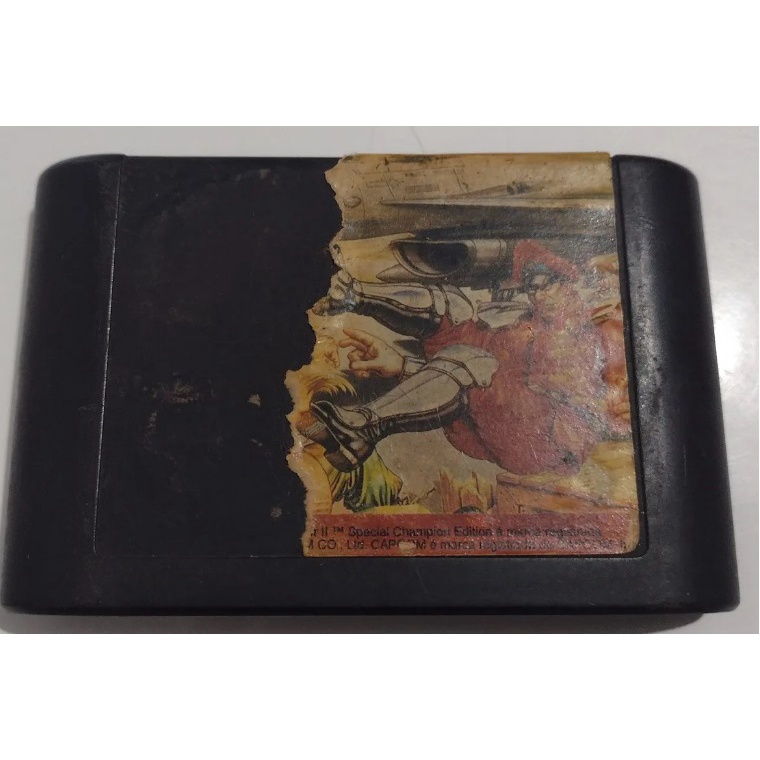 Cartucho Jogo Street Fighter 2 Mega Drive Tec Toy