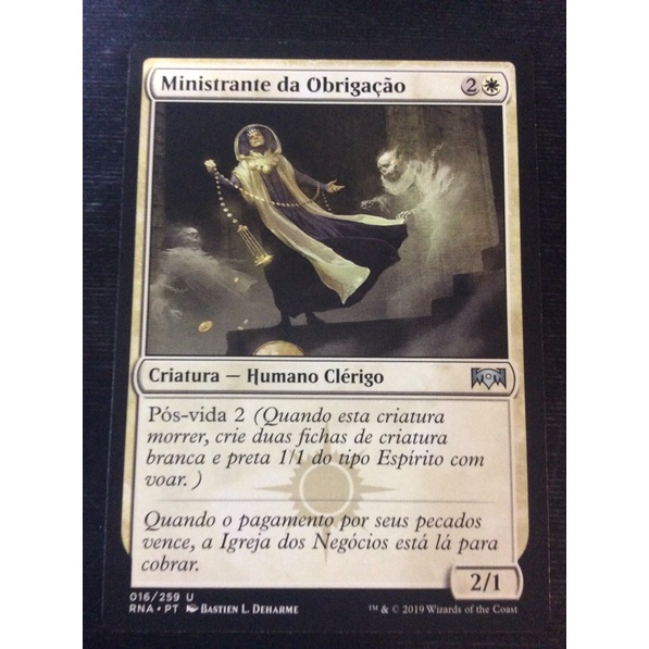 Ministrante da Obrigação - Magic The Gathering