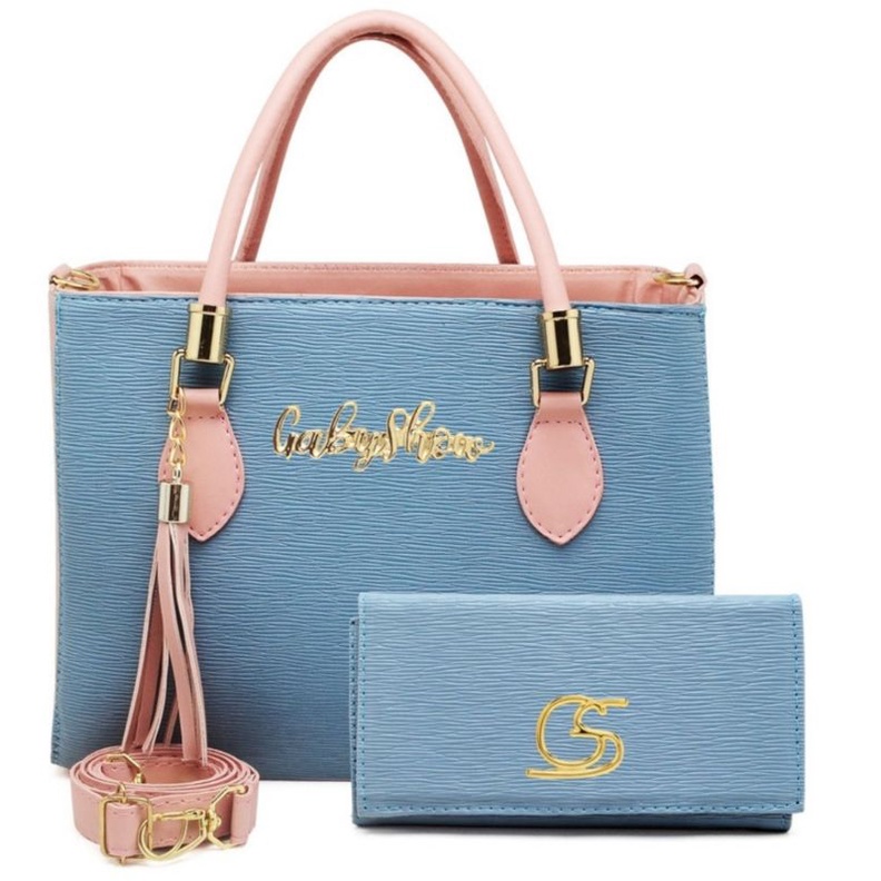Kit Bolsa + Carteira Tote Transversal Moderna