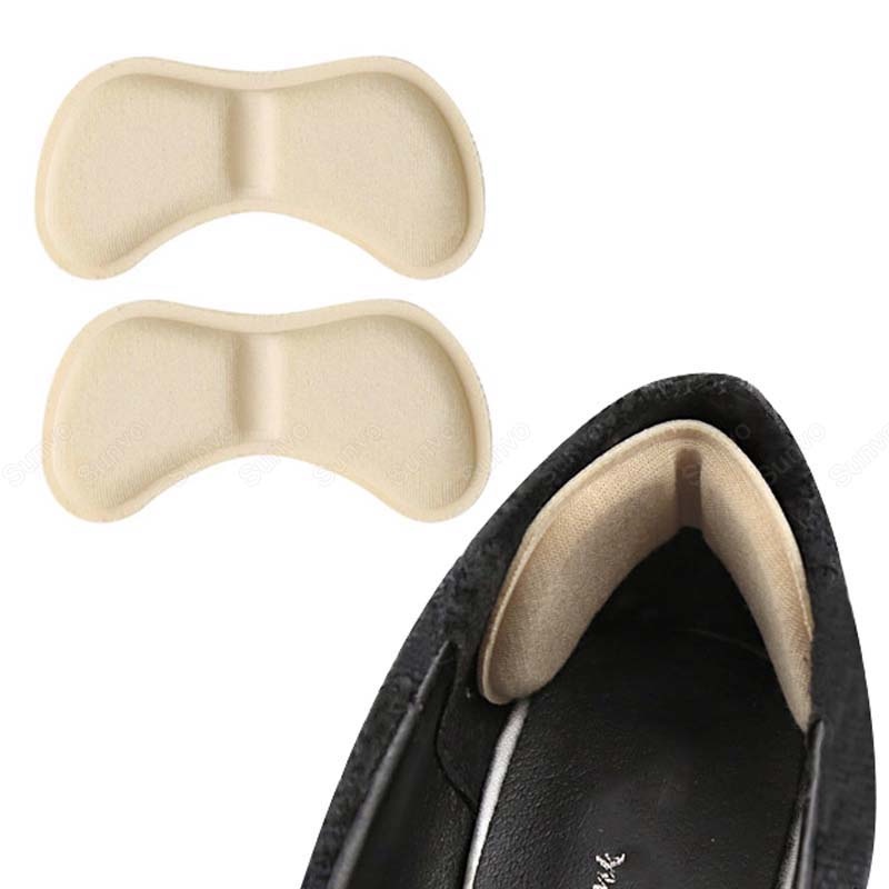 1 Par Palmilha Esponja Adesiva Sapatos Pé Alívio Dor no Calcanhar