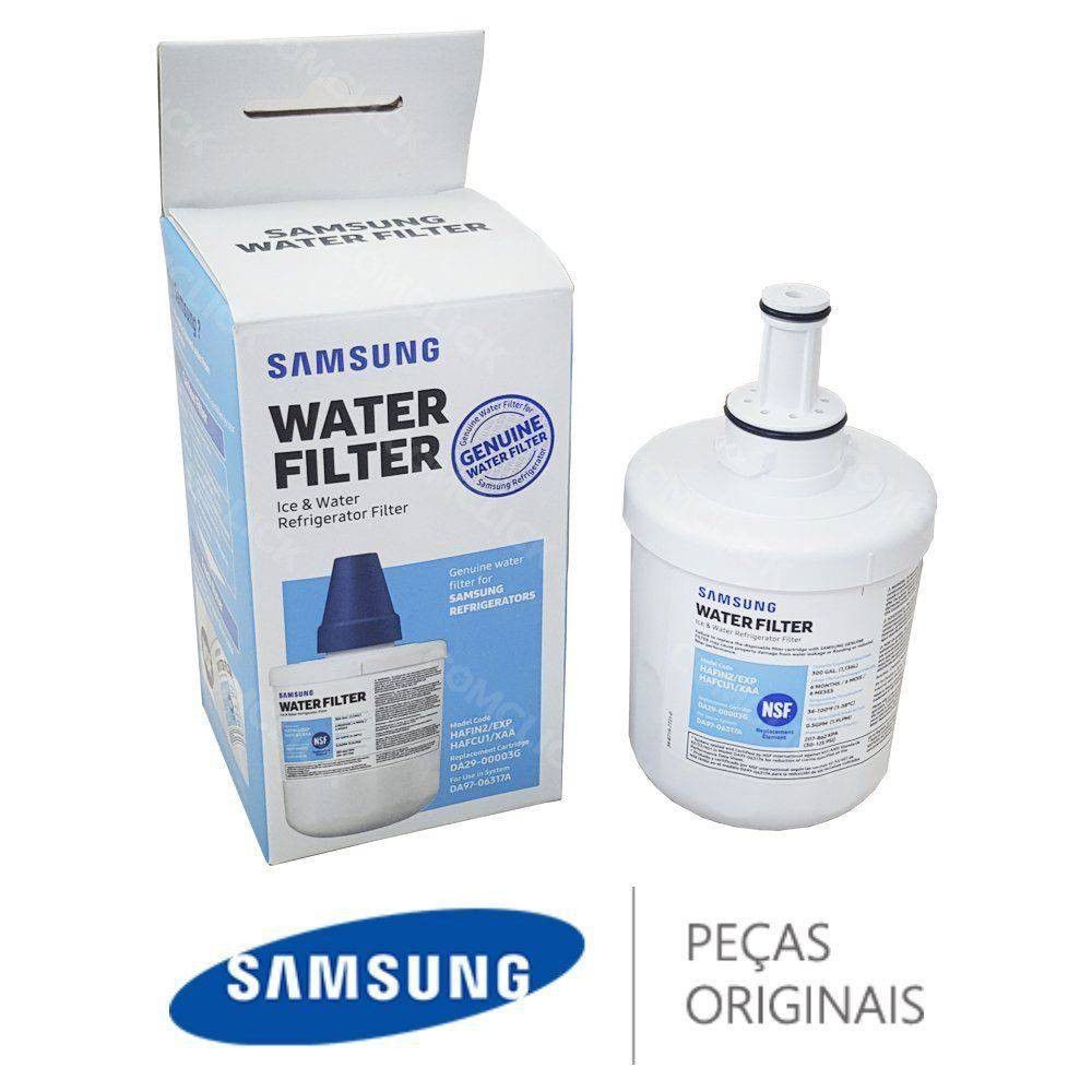 Filtro Interno Geladeira Refrigerador Samsung Side-by-Side Aqua-pure Plus Hafin2/Exp Hafin2 Original