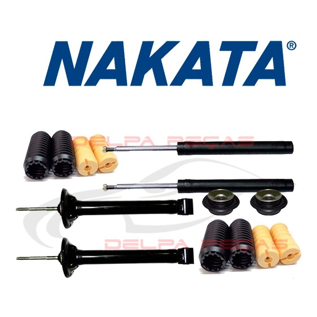 Kit 4 Amortecedores Nakata Gol Quadrado Até 95 E Kit Suspens