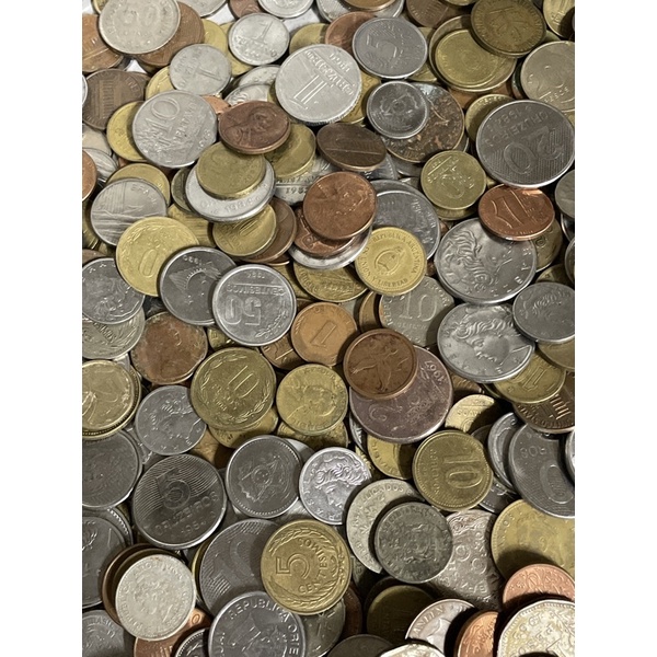 10 Moedas Estrangeiras Diferentes