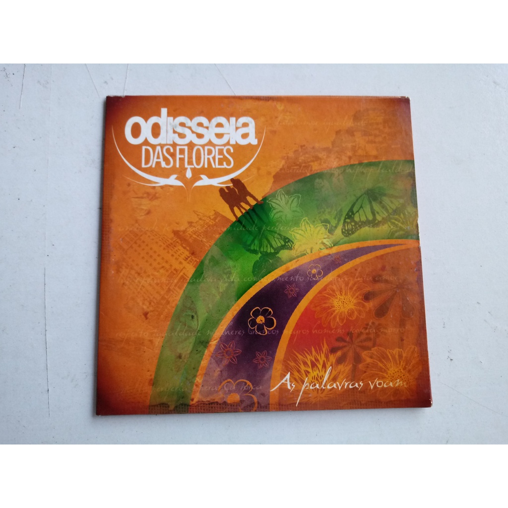 Cd odisseia das flores as palavras voam rap nacional autoral