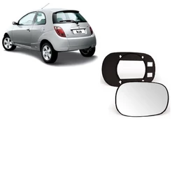 Lente Retrovisor Ford Ka 2003 2004 2005 2006 2007 Com Base
