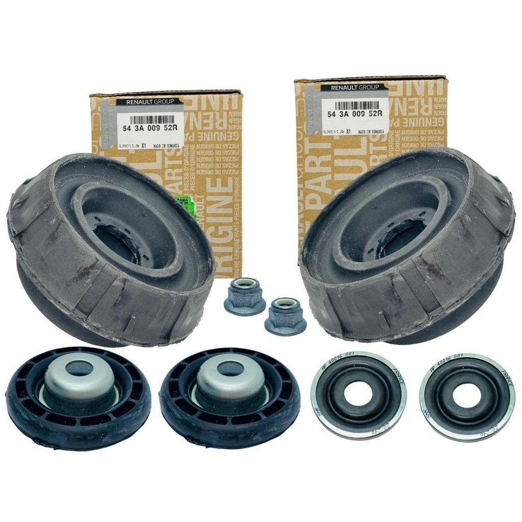 Kit Coxins Dianteiros Sandero Logan Duster 2007 a 2020 c/ Prato Rolamento Porca