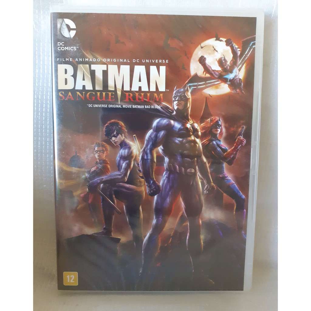 Dvd: Batman: Sangue Ruim - Original e Lacrado | Shopee Brasil