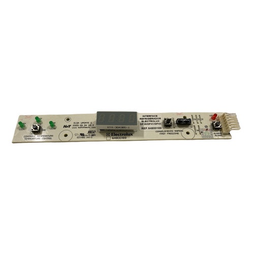 Placa interface geladeira electrolux df38 df45 64800189