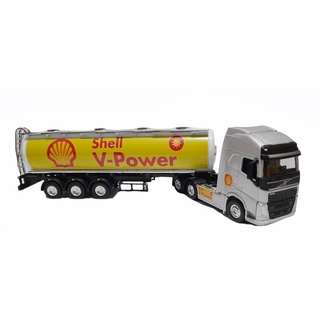 Miniatura Caminhão Volvo Fh Tanque Combustivel Shell V-Power Welly 1.64 ...