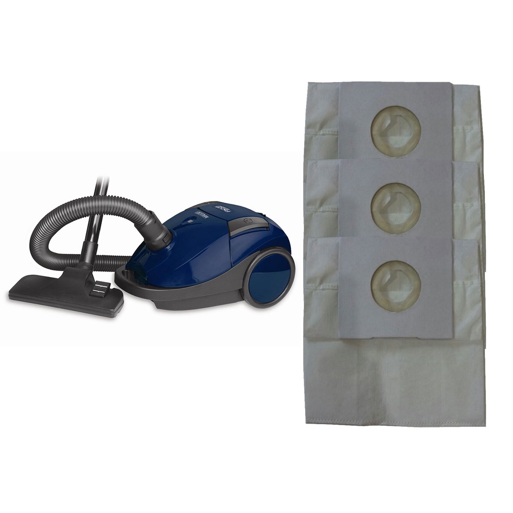Saco Descartável Aspirador De Pó Mallory Focus 1550w Com 3 Unidades