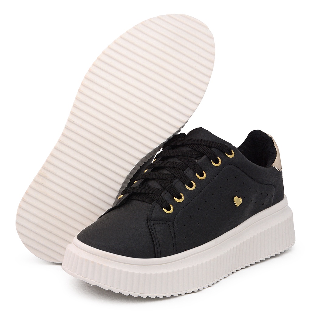Tenis Feminino Kiluxo Plataforma Blogueira Lançamento  Super Confortável Oferta Relâmpago