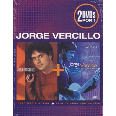 DVD Jorge Vercilo - Box Trem da Minha Vida - Livre (Lacrado)