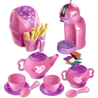 Kit Cozinha Divertida Infantil AIR FRYER - CAFETEIRA BULE Talheres em Oferta na Shopee