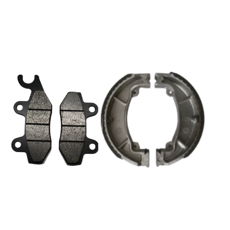 Pastilha freio dianteira + Lona Freio traseira Suzuki Yes125 2005 Ate 2011 -  YES 125