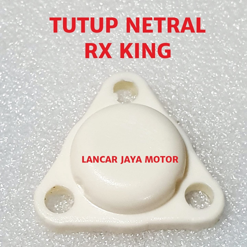 Plugue Neutro Tampa Cego Triângulo De Plástico Açúcar RX KING Novo