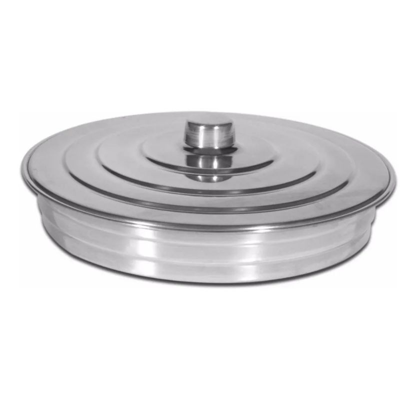 Bandeja De Santa Ceia Grande De Aluminio 34 C Calice C Tampa