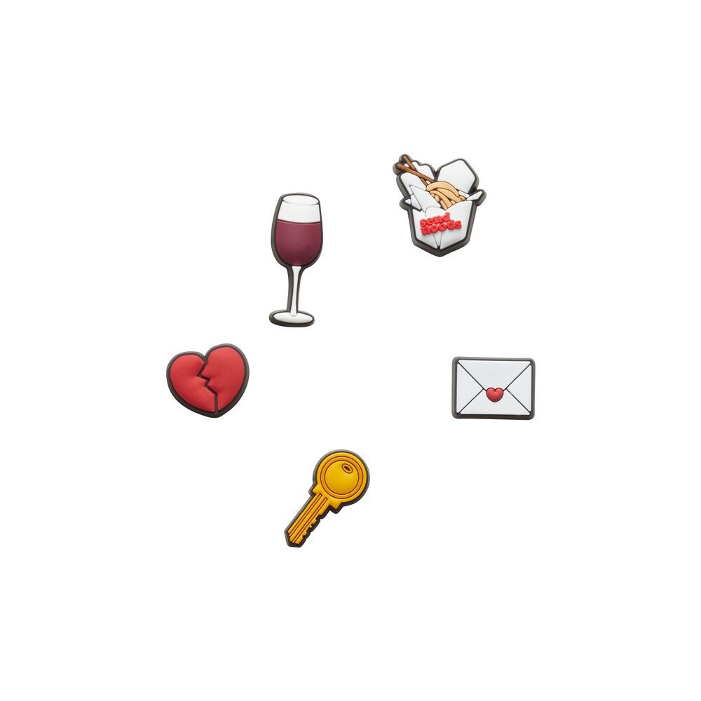 Jibbitz charms night in pack com 5 peças
 unico em Oferta na Shopee