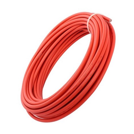 Cabo Fotovoltaico 4mm P/ Energia Solar 100M Vermelho