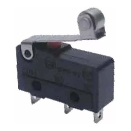 10 Peças - Chave Micro Switch Kw11-3z 17mm 3t 5a C/  roldana