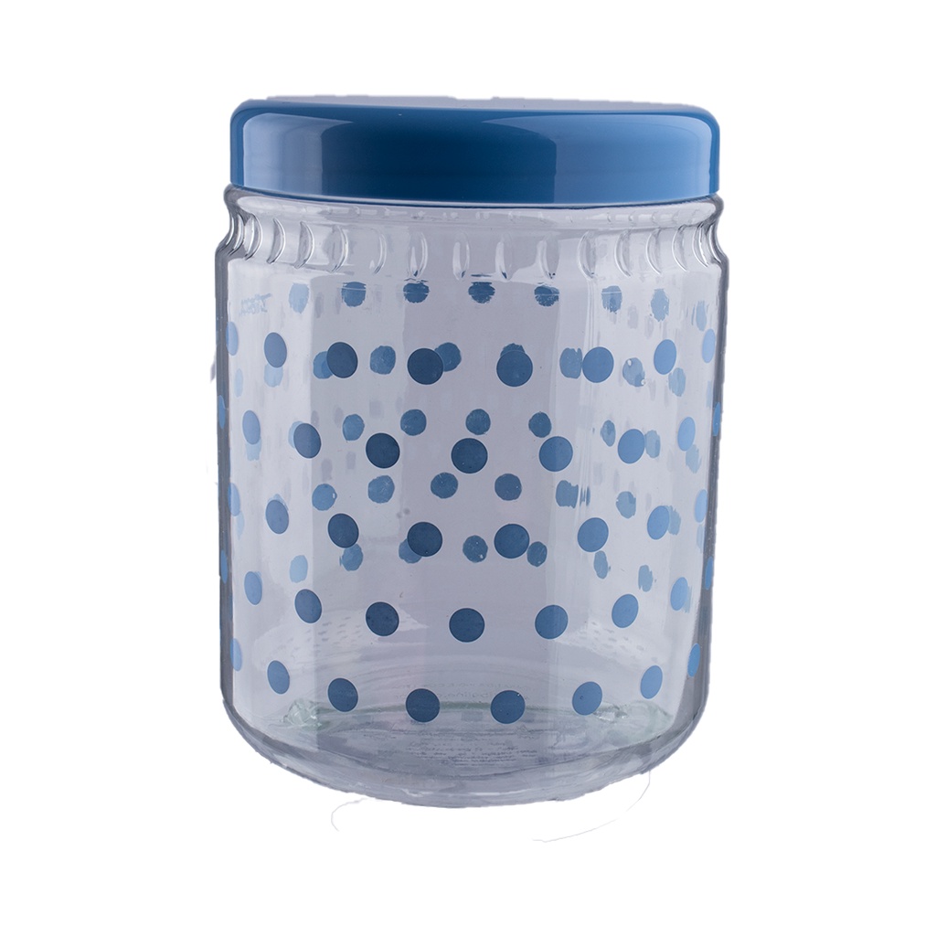 Pote Jazz Poa Azul Cerulean 2500ml De Plástico