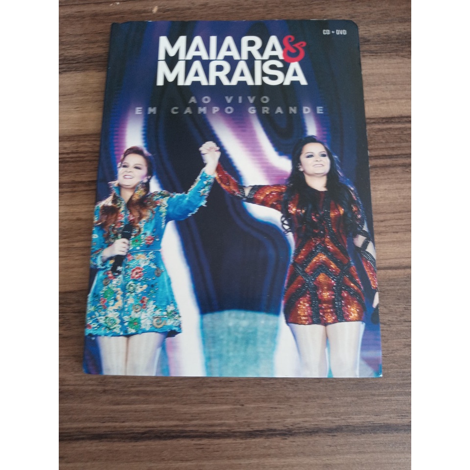 DVD Maiara e Maraisa Ao Vivo em Goiânia Digipack Novo