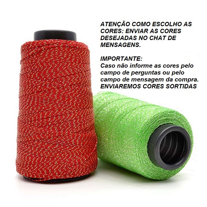 Kit Com 6 Linhas Rainha grossa Com Brilho Prata em Oferta na Shopee