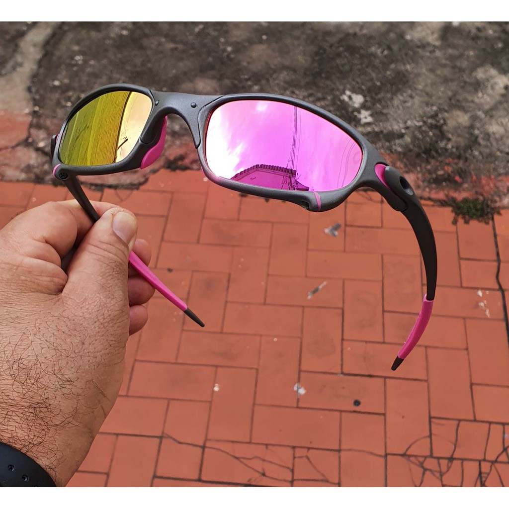 Oculos Juliet Oakley Mandrak Romeo 1 Rosa em Promoção na Americanas