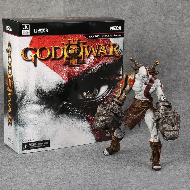 NECA God of War 3 Ghost of Sparta Kratos Brinquedo modelo colecionável de bonecos de ação em PVC