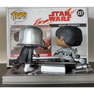 Figurine Pop Funko STAR WARS – Movie Moments #257 'Rematch On The Supremacy' – Kylo Ren Vs Rey – Neuf