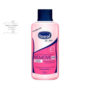 Removedor Mais De Unhas Postiças 100Ml - Ideal