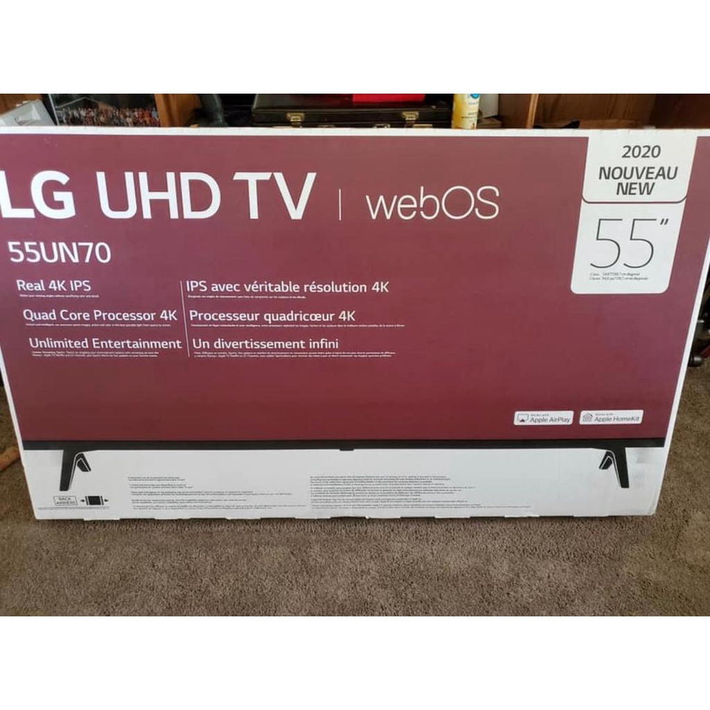 New LG UHD 55 Inch Ai ThinQ Smart Tv | Shopee Brasil